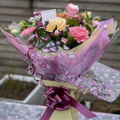 Florist choice living box arrangement